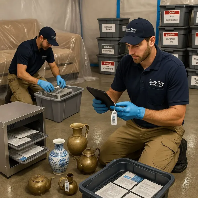 Content Protection and Restoration process in West Islip, NY